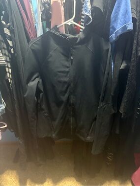 Spyder Men's Black Full-Zip Performance Hoodie